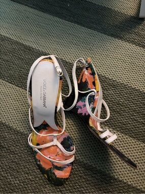 Dolce & Gabbana Ankle Strap Wedges